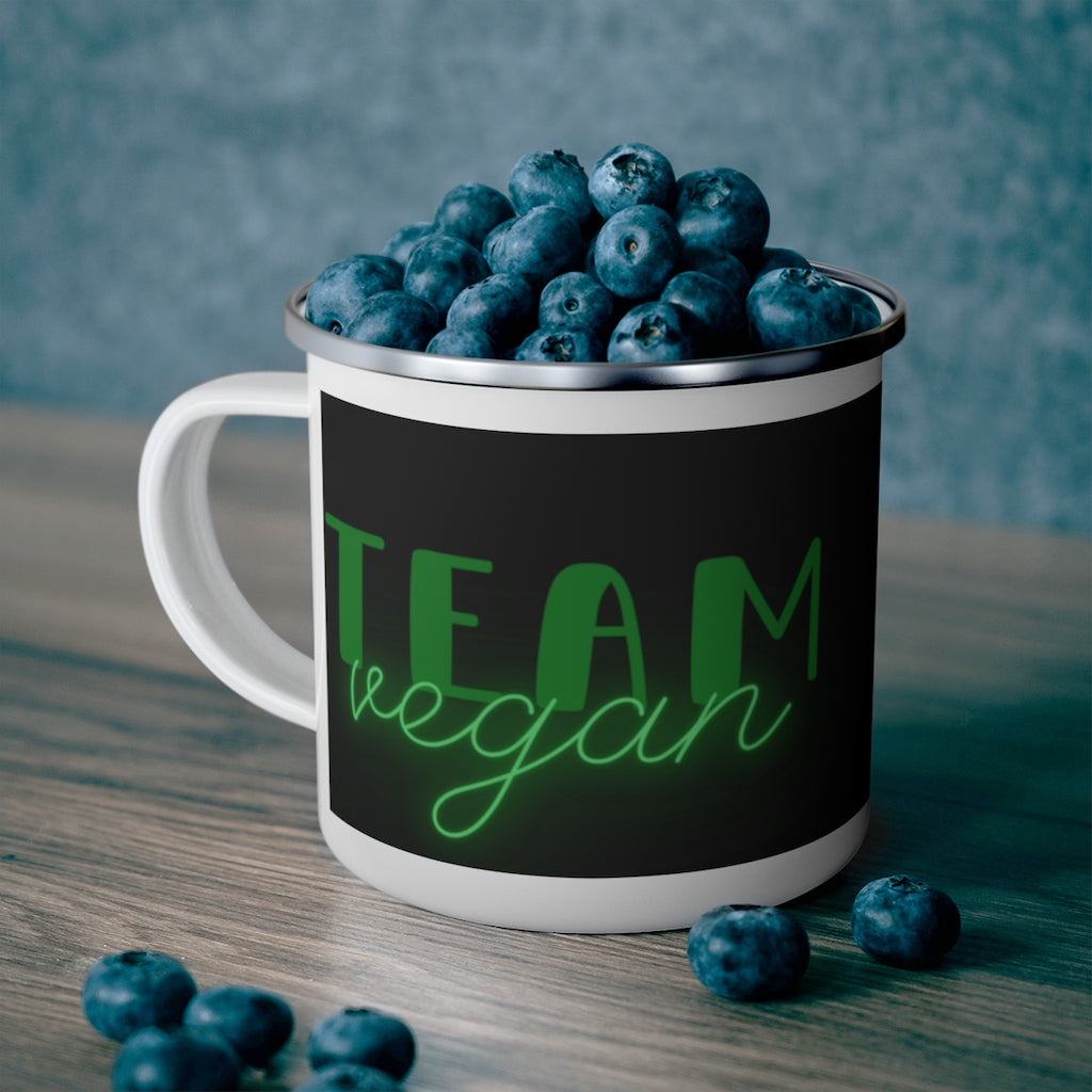 Enamel Mug - Team Vegan