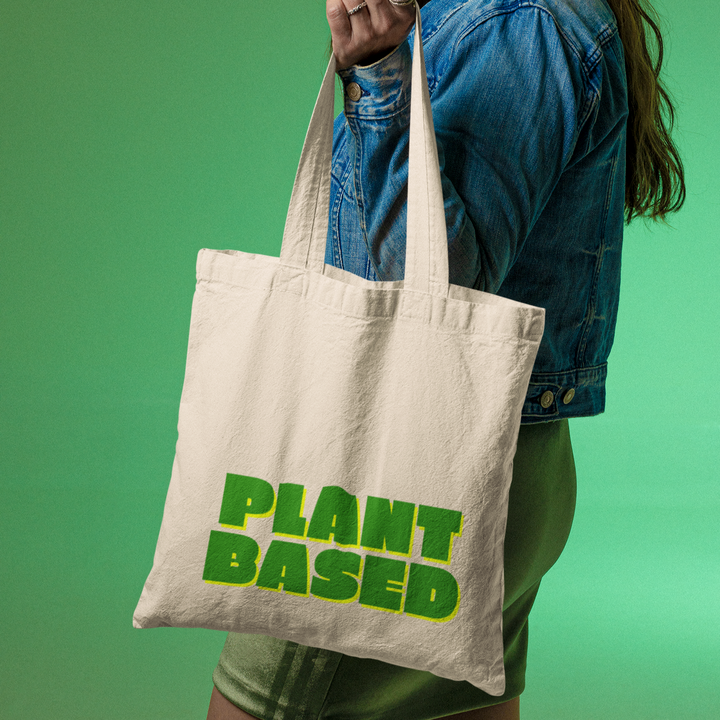 Canvas Tote Bag Plant Based